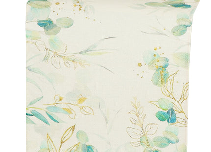 Tafelzeil - Tafelkleed - Waterdicht - Afwasbaar - Bloemen - 180 x 32 CM