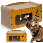 Krabpaal - Voor Katten - Meubelbescherming - 56 x 27,5 x 30 cm - Bruin