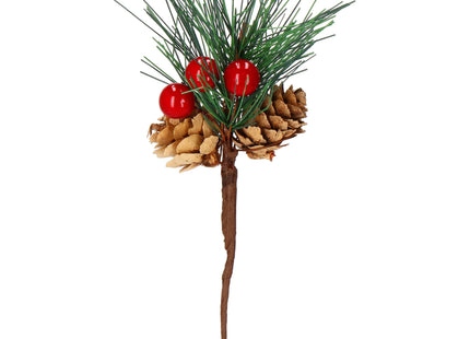 Kersttak | Decoratie | Rood | Kransen | 20 cm