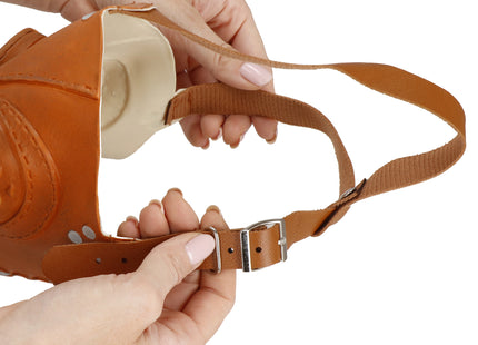Snavelmasker - Pest Dokter - Snavel - Vogel - Bruin - 33 x 18 x 0,8 cm