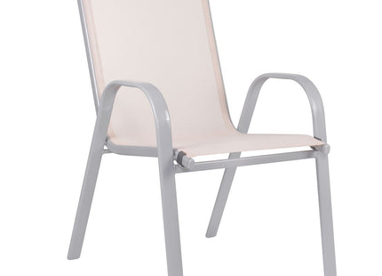 Tuinset | Tuinset 4 Persoons | Tuinsets | Tuintafel & Tuinstoelen | 4 Personen | Grijs/Beige