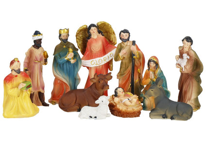 Kerststal | Kerstfiguren | 11-delig