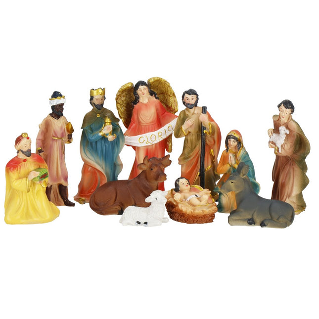 Kerststal | Kerstfiguren | 11-delig