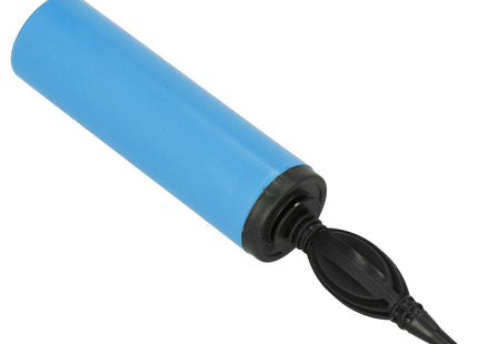 Ballonpomp | Ballonnen | Blauw/Zwart/Geel/Roze
