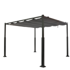Muntel® Pergola - Antraciet - Metaal - 180G/M2 - 3 X 3 M