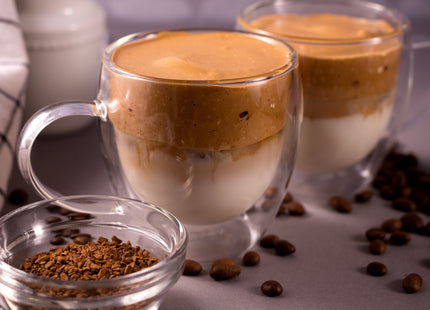 Dubbelwandig glas - Thermisch glas - Koffieglas - Thee glas - Warme en Koude dranken -300 ML