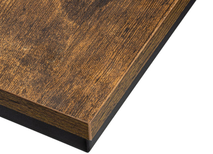 Wandplank - Boekenplank - Ophangbaar - 3 Delig - Zwart - Metaal - 10 Kg - 25,5x19x19 cm