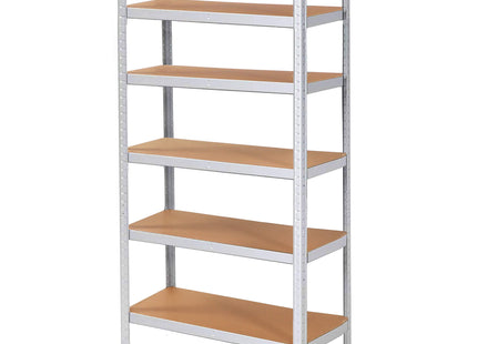 Stellingkast - Opbergrek - 900 kg -  Draagkracht - Zilver - 225 x 50 x 110 cm