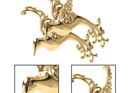 Kerstboomhanger | Vogels |  Goud | 2 Stuks | 13 cm