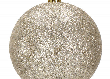 Kerstballen | 30 Stuks | 8 cm | Beige/Goud Tinten