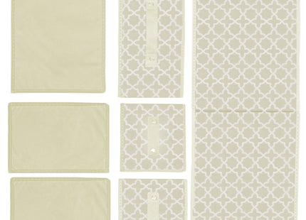 Organizer - Kledingkast - 4 Containers - Beige