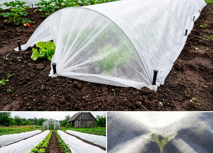 Vliesdoek - Vliesdoek Plantenbescherming - 50 G/M2 - 25 x 1.6 M