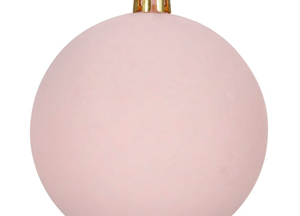 Kerstballen | 40 Stuks | 7/8/9 cm | Paars | Bruin | Parelmoer | Roségoud