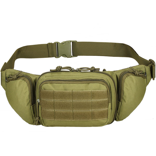 Heuptas - Riem - Buidel set - Polyester - Ritssluiting - Groen