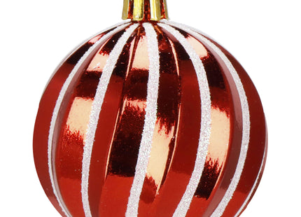 Kerstballen | 42 Stuks | 3/4/5/6 cm | Rood/Goud