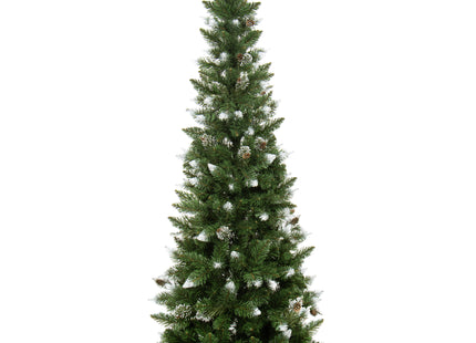 Kunstkerstboom | Skinny Diamond Pine | 220 cm | Zonder Verlichting