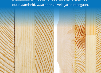 Schuifdeur - Grenenhout - Industrieel - Ruimtebesparing - Functioneel - 210 x 100.5 x 5.4 cm