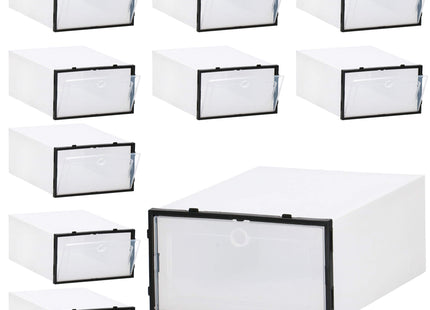 Schoenenbox | Sneakerbox | Kunststof | Transparant | 1 Stuk | 33.5 x 23.5 x 13.5 cm
