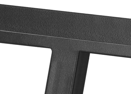 Salontafel | Rechthoekig | 100x50x76 cm | Zwart/Donkerbruin