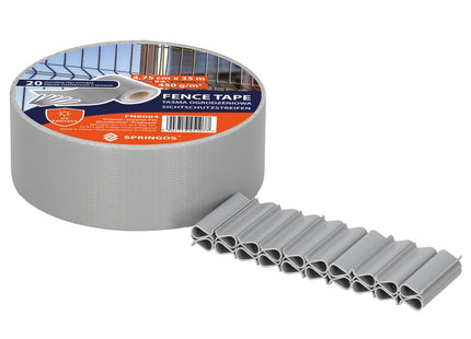 Vlechtband | Privacyfolie | Vlechtband Voor Tuinafsluiting | PVC | 35 m | 450 g/m² | Grijs