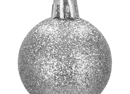 Kerstballen | 20 Stuks | 4 cm | Zilver