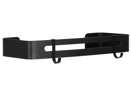 Doucherek | Badkamer Plank | Doucheplank | Aluminium | 32.5 cm | Zwart