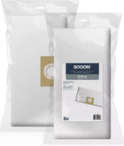 SQOON® Stofzuigerzakken Geschikt voor Soteco 07882 - High Filtration - 5 Stuks