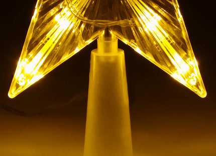 Kerstster - 10 LED's - Kerstdecoratie - Warm Wit