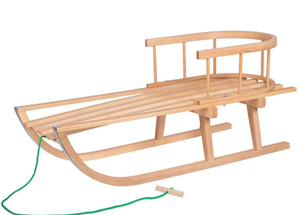 Slee + rugleuning | Gelakt Beukenhout | Neutraal
