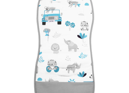 Inlegkussen - Kinderwagenmatras - Kinderwagen Accessoires - Katoen - Polyester - Dieren - Meerkleurig - 37 x 78 cm