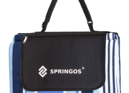 Picknickkleed | Picknickdeken | Buitenkleed | Picknick | 220 x 180 cm | Blauw/Wit