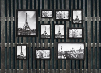 Fotolijsten - Set van 10 - Fotolijst - Fotocollage - Collage - Zwart