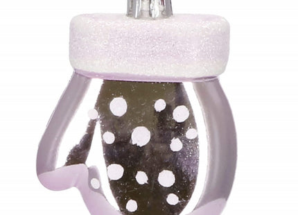 Kerstballen | 77 Stuks | Roze/Wit