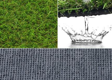 Kunstgras - Terras - Balkon -Tuin - Zacht - 1 x 1 m - 20 mm
