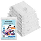 Vacuümzakken Set | Opbergzakken Kleding | Herbruikbaar | 7 stuks | 3 maten | Transparant |