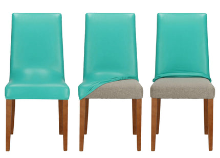 Stoelhoes - Voor Eetkamerstoelen - Met Stretch - Turquoise