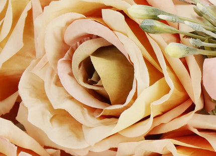 Kunstboeket - Sierboeket - Decoratief - 9 Rozen - Decoratief - 40 cm
