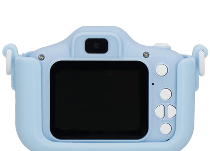 Digitale Camera - Kindercamera - Kindvriendelijk - Kitten - Blauw -40MPX