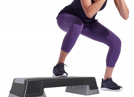 Aerobic Stepper | Verstelbaar | Zwart/Grijs