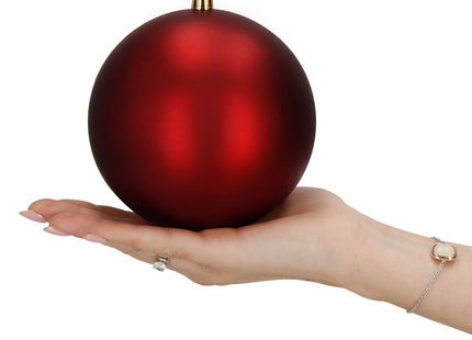 Kerstballen | 6 Stuks | Rood