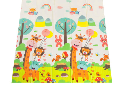 Speelmat | Speelmat Foam | Inklapbaar | 150 x 200 cm | Verkeer | Dieren
