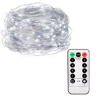 Kerstboomverlichting -  100 LED - Afstandbediening - Koud Wit