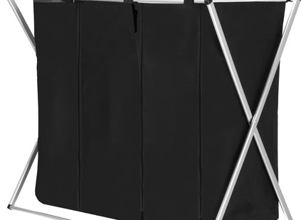 Springos Wasmand 3 Vakken - Wassorteerder - Wasmand - Wasbox - Organizer Kleding - Waszakken Voor Wasgoed - Laundry Basket - Dubbele Wasmand