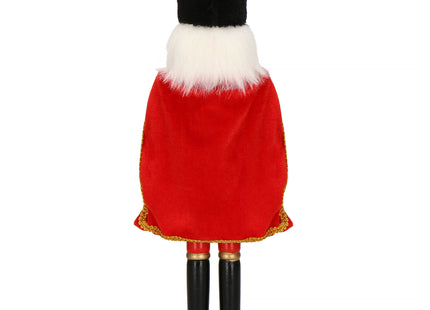 Notenkraker Kerst | Zwaard | 38 cm | Blauw/Groen/Rood/Goud/Zwart