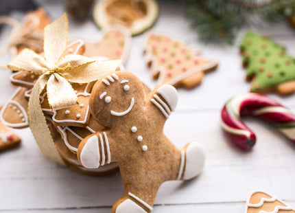 Koekjesvormen - Uitsteekvorm - Kerstkoekjes - Zilver- 10 Stuks