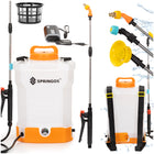 Drukspuit - Elektrische - Accu - Onkruidbestrijding - Regelbare Sproeikop - 10 Liter