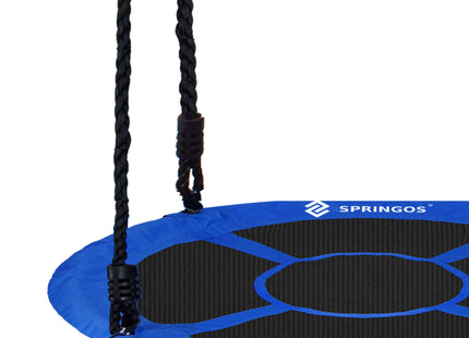 Nestschommel | Kinderschommel | Ø90 CM | Max 150 KG | Blauw