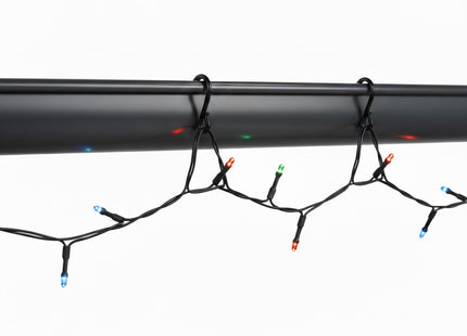 Kerstbalhaakjes | Haakjes Voor Kerstverlichting | 60 stuks | Zwart