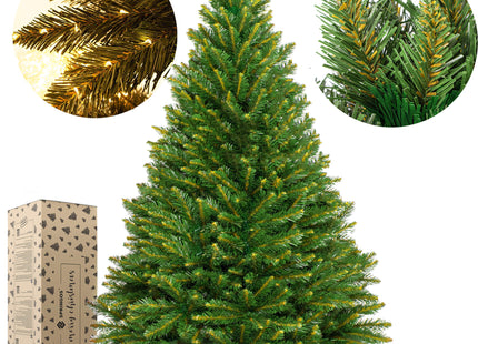 Kunstkerstboom | Scandinavisch Sparrenhout | 180 cm | Zonder Verlichting