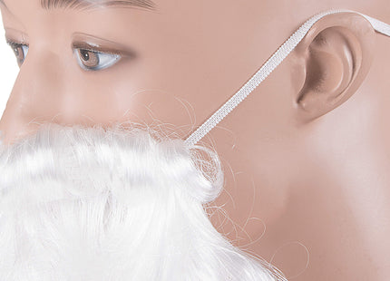 Kerstmanbaard- Kerstoutfit - Grijs - 50 CM